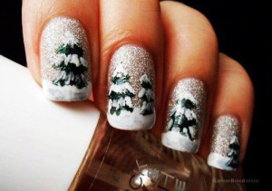 christmas nail art 09